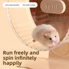 Hamster Exercise Wheel Ultra Silent Large Running Toy for Cage Accessory Noiseless Metal Spinner for Small Animal Fitness