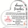 Dance Teacher Heart Gift - Inspirational Thank You Present with Photography Utility