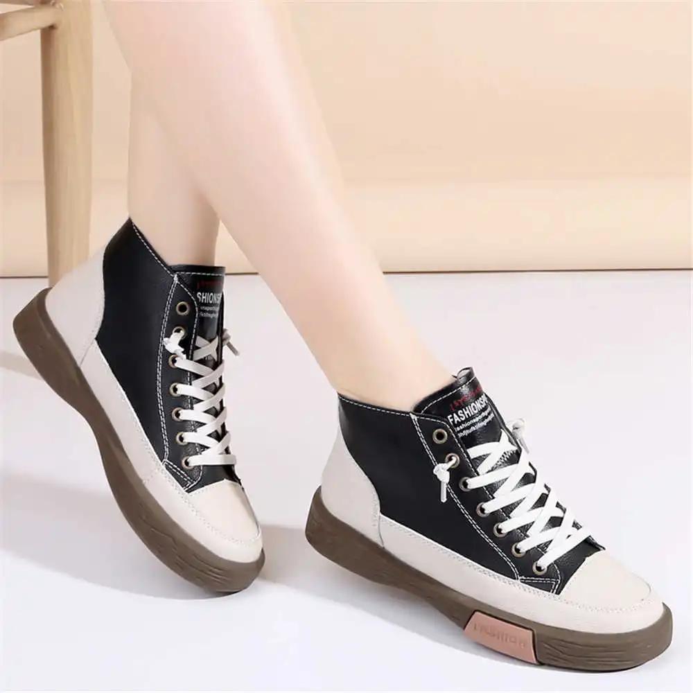 Anti-slip Rubber Sole Women's Ladies Brands Walking Sneakers Woman Green Woman Shoes Sports Losfers Affordable Price Trend