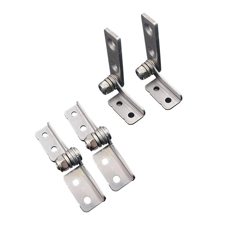 1 Stück Verstellbarer Arretieranschlag 304 Edelstahl Dämpfungsscharnier Nullrahmen-Scharnier Dämpfungswelle Positionierungsscharnier