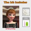 Disney Pearl Painting Frozen 2 Anna Handmade DIY Pearl Gemstone Painting Pictures Crafts Special Shape Home Wall Decoration