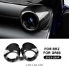 Real Hard Carbon Fiber Cover For Subaru BRZ Toyota GR86 2021 2022 2023 2024 LHD Sticker Accessories Car Air Conditioner Outlet