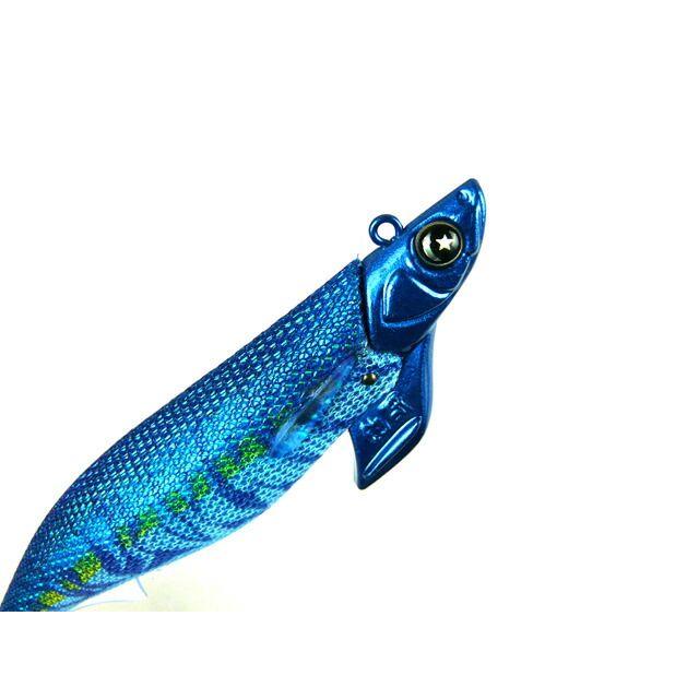 Used TSURIKEN EGISTA TR 3.5 TR-11 Blue Blue EGISTA 30g Tsuriken Stable Stabilizer Eging Egi Squid Fishing Blue Squid Fishing Tip Run