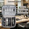1Pcs 3Layer Large Capacity Barber Tool Organizer Bag Hairdressing Tool Storage Bag Hair Clippers Scissors Hair Styling Accessory