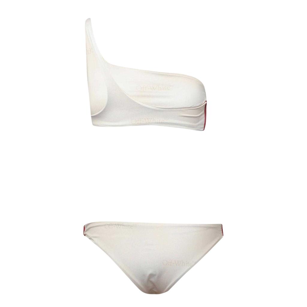 Dvoudílné plavky v barvě off-white pro ženy/dámy