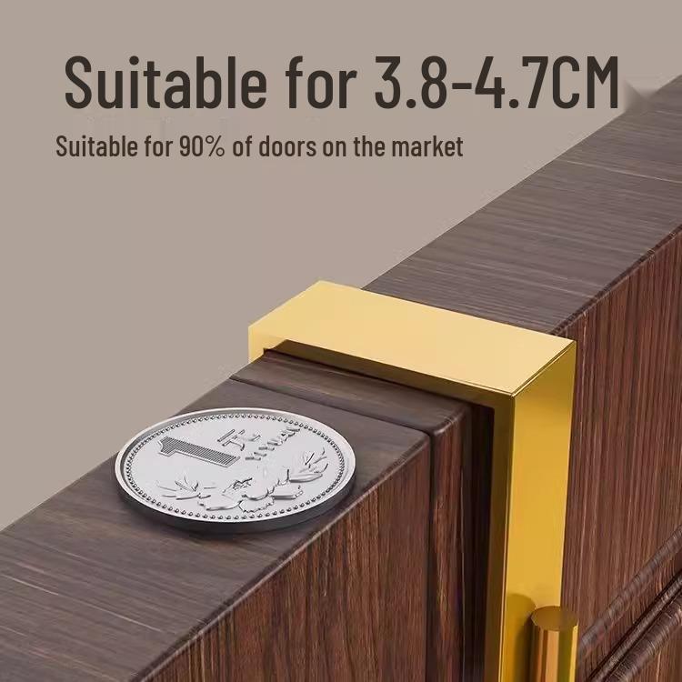 No-Drill Strong Wall-Mounted Coat & Key Hook Rack