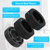 4/8Pcs Round Foot Pad Universal Furniture Riser Heavy Duty Sofa Cabinet Leg Lift Double Layer Protector Furniture Accessories
