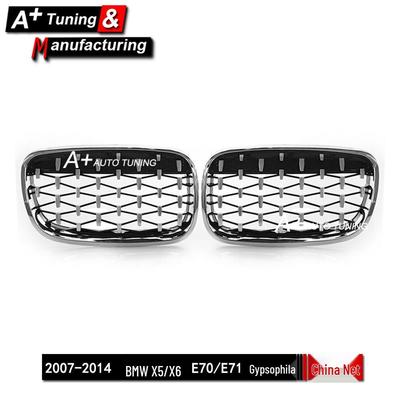 Vollverchromter Sternenhimmel-Kühlergrill für BMW X5/X6 E70/E71 2007-2014.