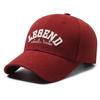 Spring and Autumn New Korean Version of Letter Embroidered Baseball Cap Men's Casual Versatile Curved Brim Cap Women's Face Small Hat