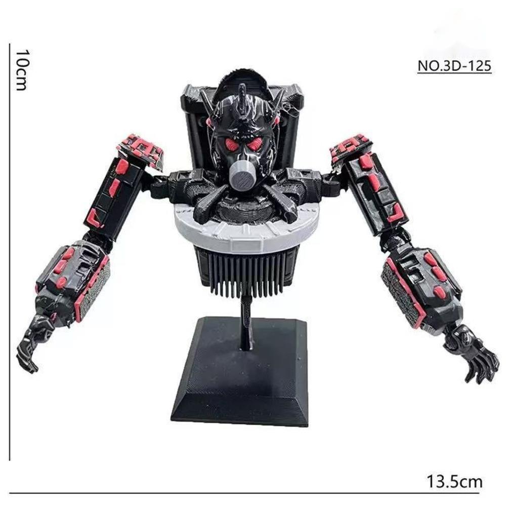 Skibidi Toilet Building Blocks Skibidi Toilet Assemblable Figurines Building Block Moc Skibidi Toilet Birthday Christmas Gift