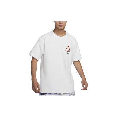 ACG Print Rundhals Casual Kurzarm T-Shirt Herren Tops Summit-White FJ1132-121