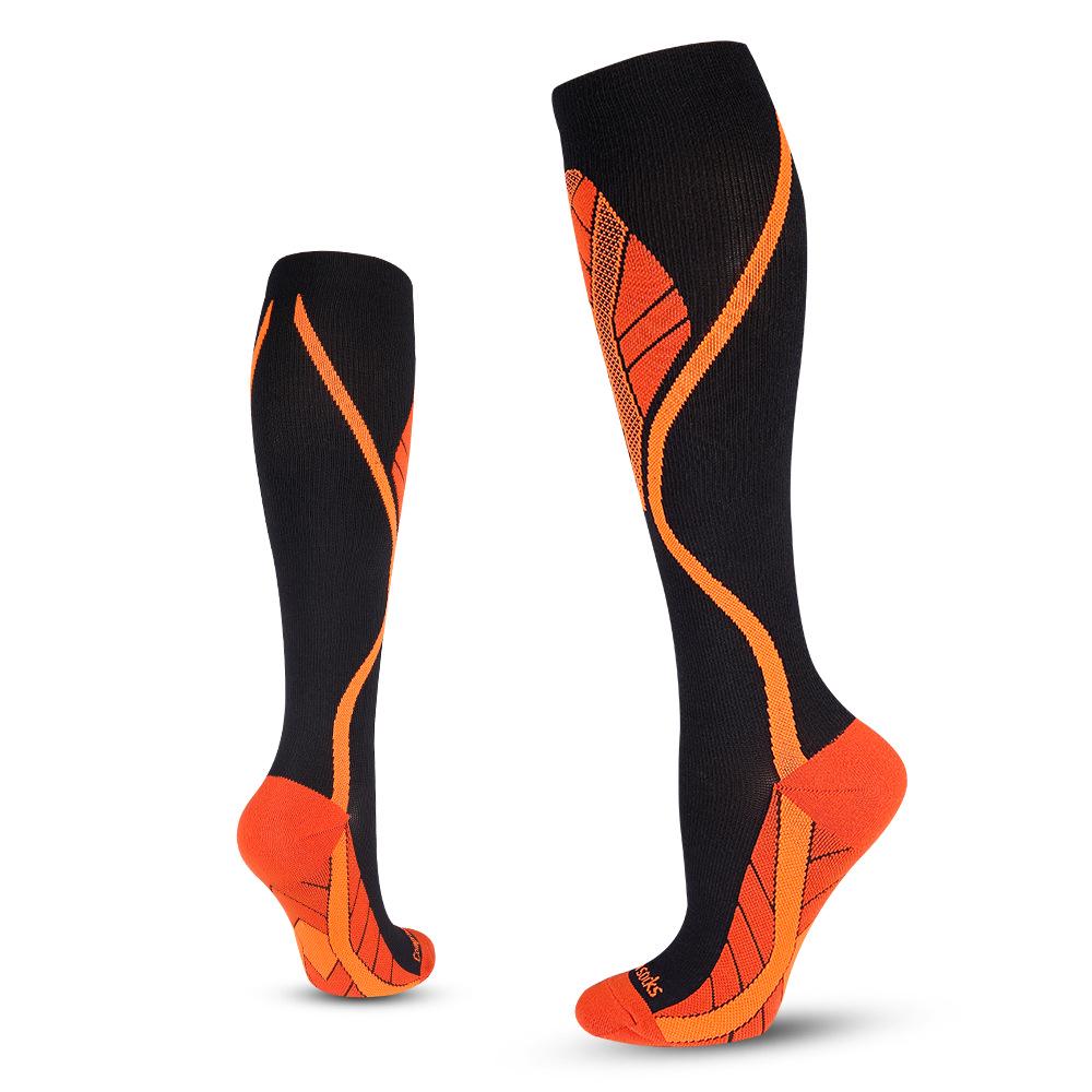 

Knee-High Sport Compression Socks: Comfortable Pressure Support for Running L/XL (41-44)