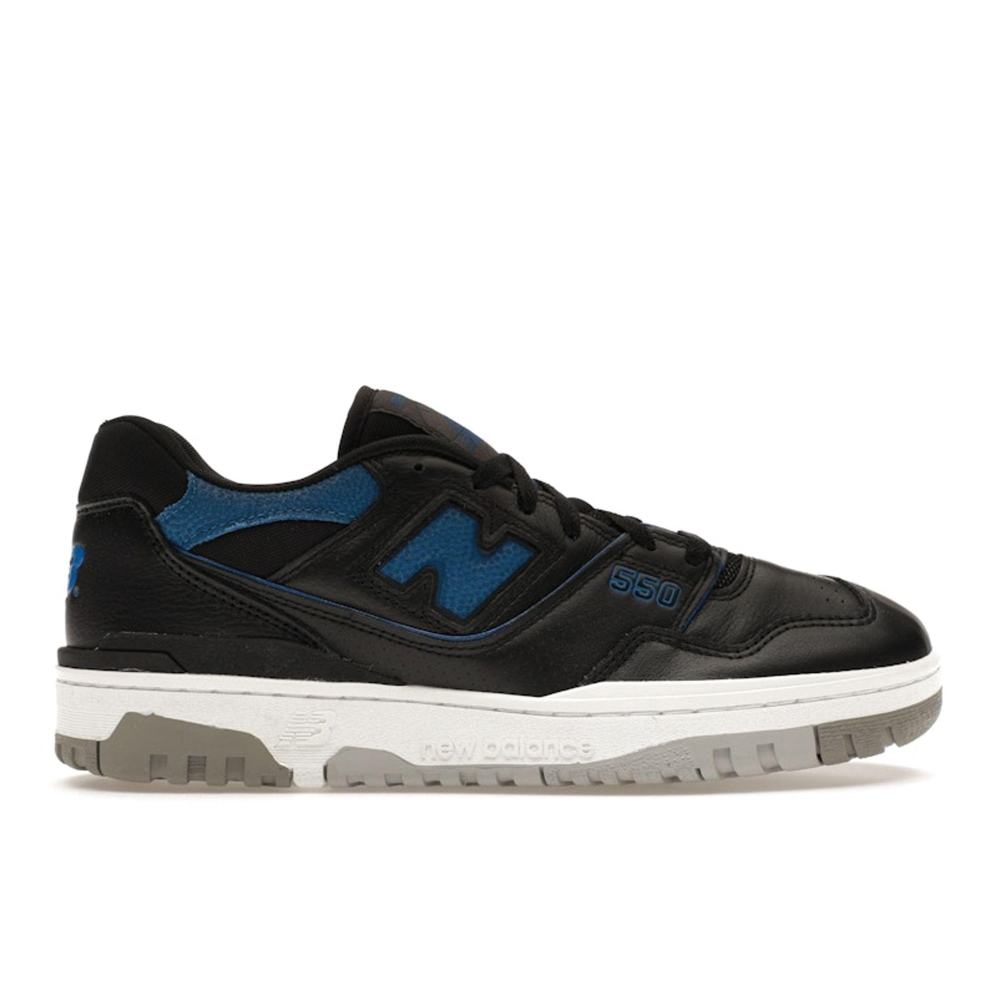 

Кроссовки унисекс New Balance 550 Black Blue Groove Белые BB550PLB 37