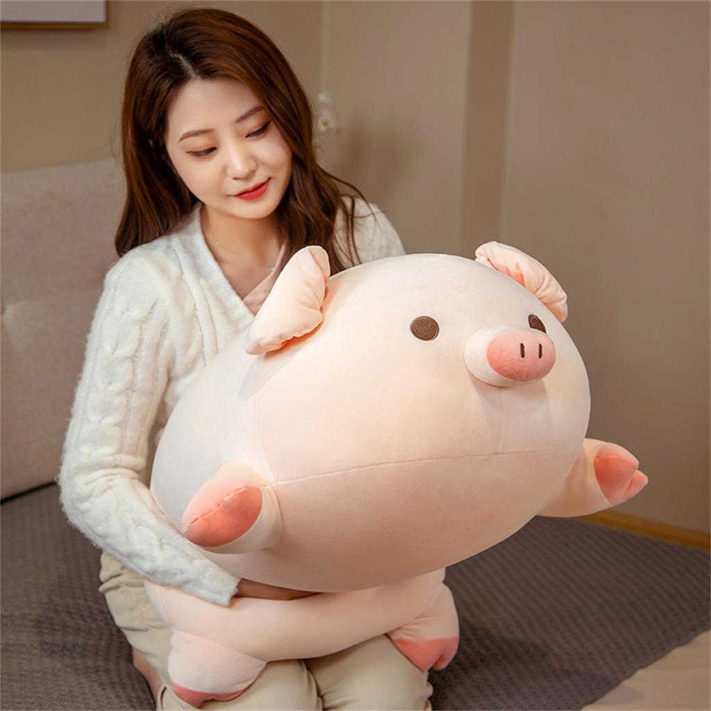 Pig Plush Toy Soft Plush Fill Pink Pig Pillow Room Sofa Decoration Cushion Birthday Gift