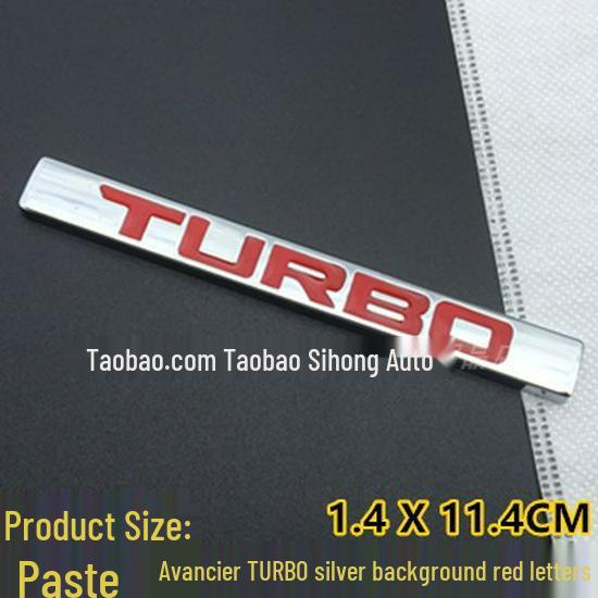 URV Avancier 4WD Turbo 2.0T Metalen Achterembleem