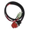 Outboard Engine Start Stop Switch 689‑81870‑00 Keyless Push Button Switch for Marine Boat