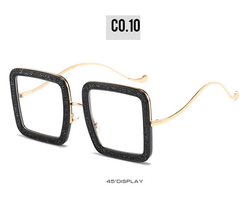 2022 Trendy Square Sunglasses - European & American Influencer Style, Flashy Diamond Design, Fun & Chic for Women