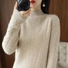 Women Sweater Turtleneck MODERN NEW SAGA Winter Knitted Pullover Autumn Soft Warm Wool Sweaters Knit Top Female Jumper