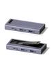 Hagibis USB C Hub with SSD Magnetic Easy Disassemble External Hard Drive 10Gbps USB USB C for MacBook Pro iPhone15 Pro Max Mac Mini Laptop M.2