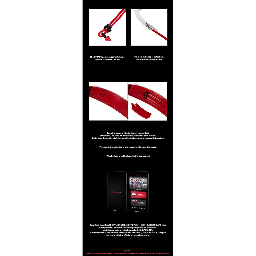 BABYMONSTER Official Horn Headband