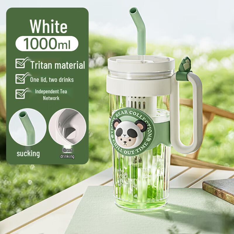 TAFUCO Kids Double-Drink Water Bottle