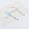 Lovely Angel Wing Pendant Phone Charm Stylish Keychain Accessory for Bag Wallet