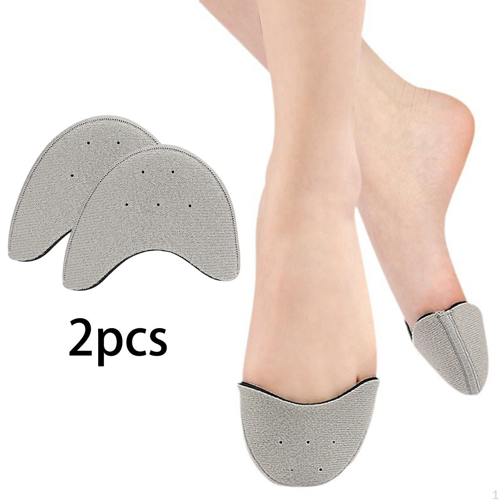 

1 пара удобных гибких накладок на пальцы для танцевальной обуви, для балетных танцоров 7.7x10.8x0.3cm