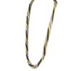 Les Trésors De Lily [N8148] - Long Necklace 'Kilimanjaro' Gold Silver Black