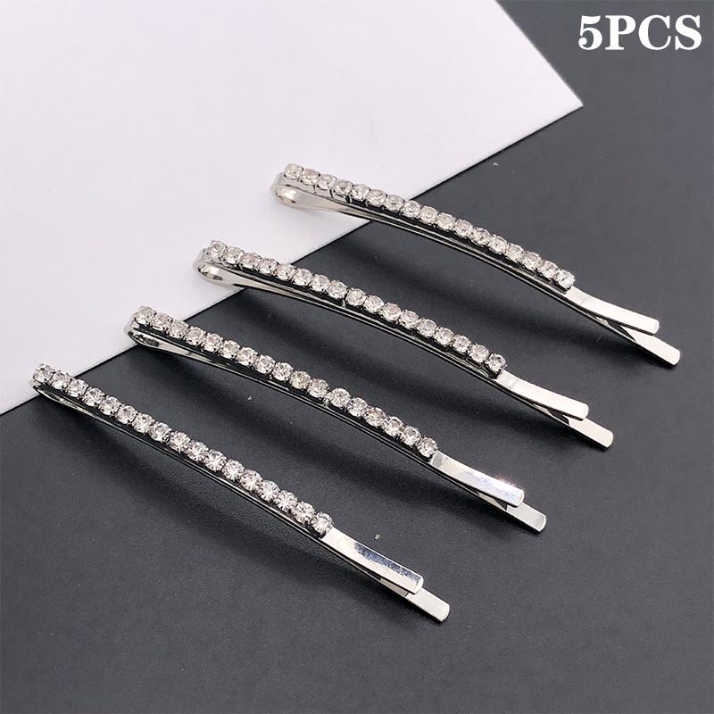5Pcs Cross  Hairpins  X Hair Clips Barrettes Simple Side Clip Bridal Headwear Girl  Hair Accessories