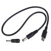 USB C To DC 5.5x2.1mm 3.5x1.35mm Power Cable with 9V 5V 12V 15V 20V PD Trigger for KiPRO LCD Monitors and More