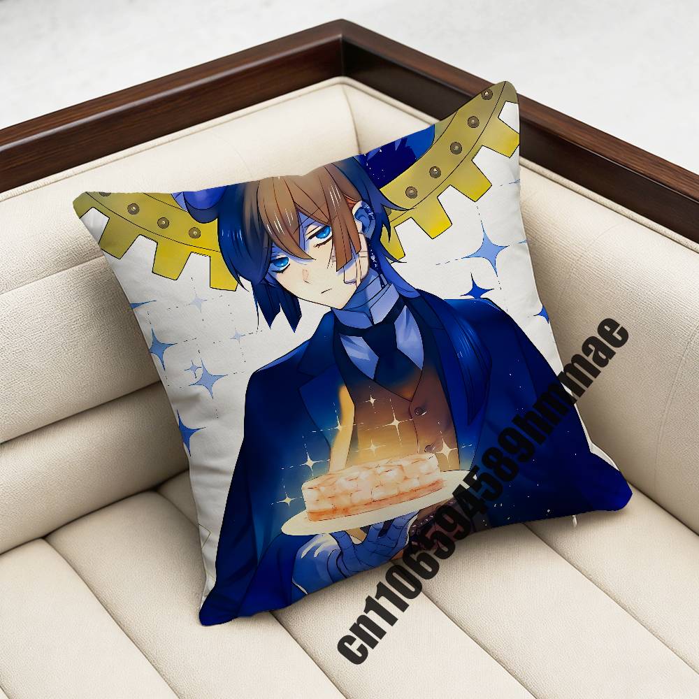 For The Case Study Of V-Vanitas Noe Archiviste Throw Pillow Case Sham 45X45Cm 40X40Cm Square Car Pillowcase Pad Cushion Cover