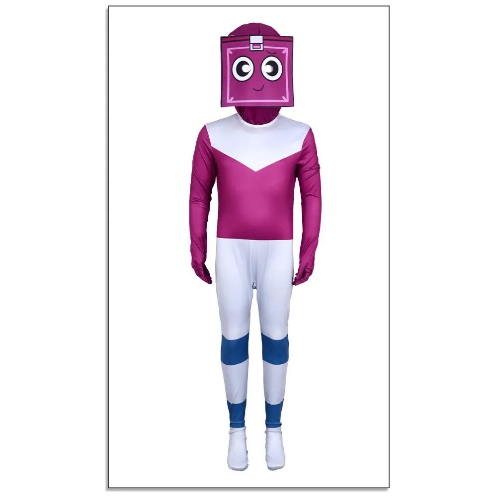 2025halloween Dandy Boxten Cosplay Costume pour enfants, combinaison canivale, jeu d'horreur, tournesol, monde