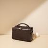 Versatile Cowhide Leather Simple Commuter Niche Design Single Shoulder Messenger Bag