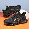 Autumn Casual Mesh Putian Sports Shoes Air Cushion Shock Absorption and Height Black Dad Tide Shoes Autumn and Winter