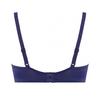 Triumph Red Label by 0105 Bra Padded Lightweight F75 M008 (10218538), Underwire, Padded, 3/4 Cup, Shape-Retaining Material, Wear, (Dark Blue)
