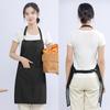Women's Canvas Work Apron - Waitress, Baking, Milk Tea Shop Style