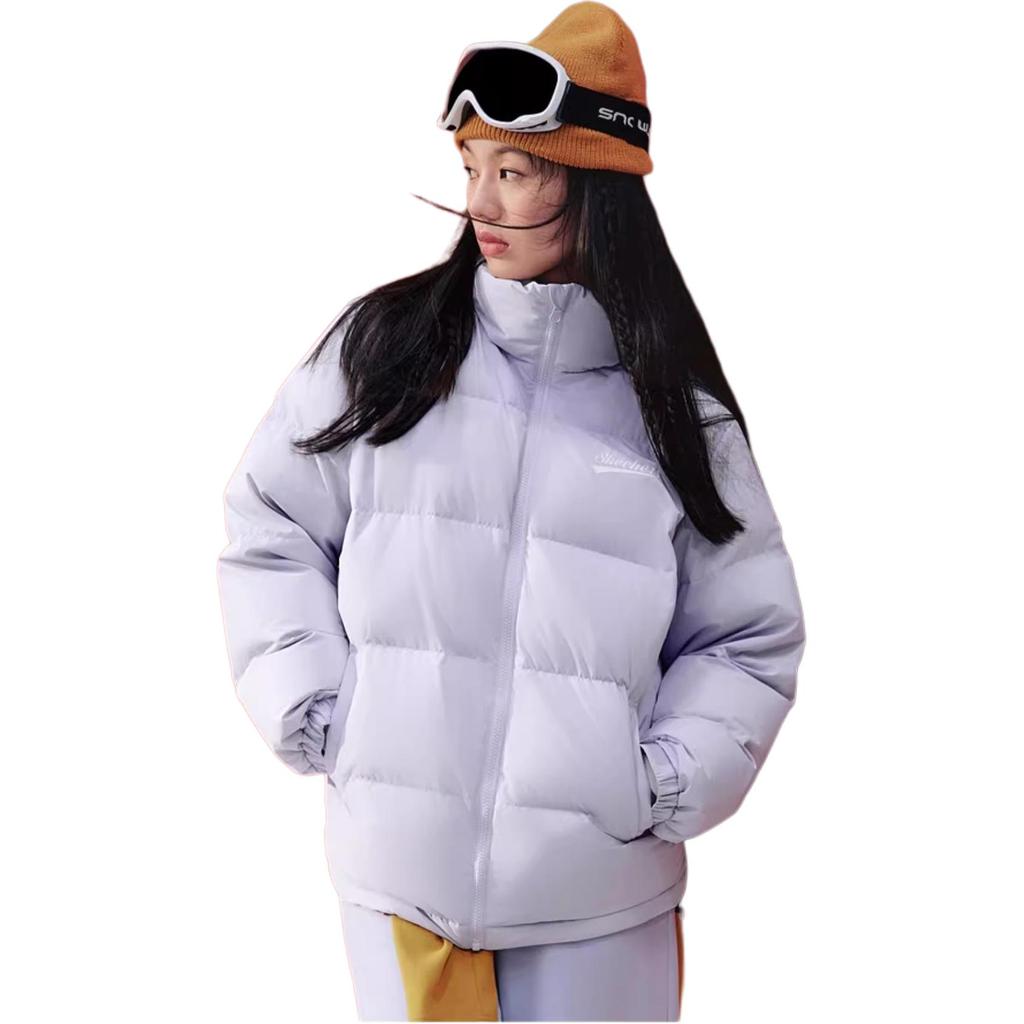 Skechers Colorful Down Jackets Unisex Stand Collar Moderate Other L423U080-NX