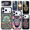 Capa Case for iPhone 17 Air 16 Pro Max 15 Plus 11 13 Mini 14 12 Back Phone Cover Hamsa Hand Of Fatima Art