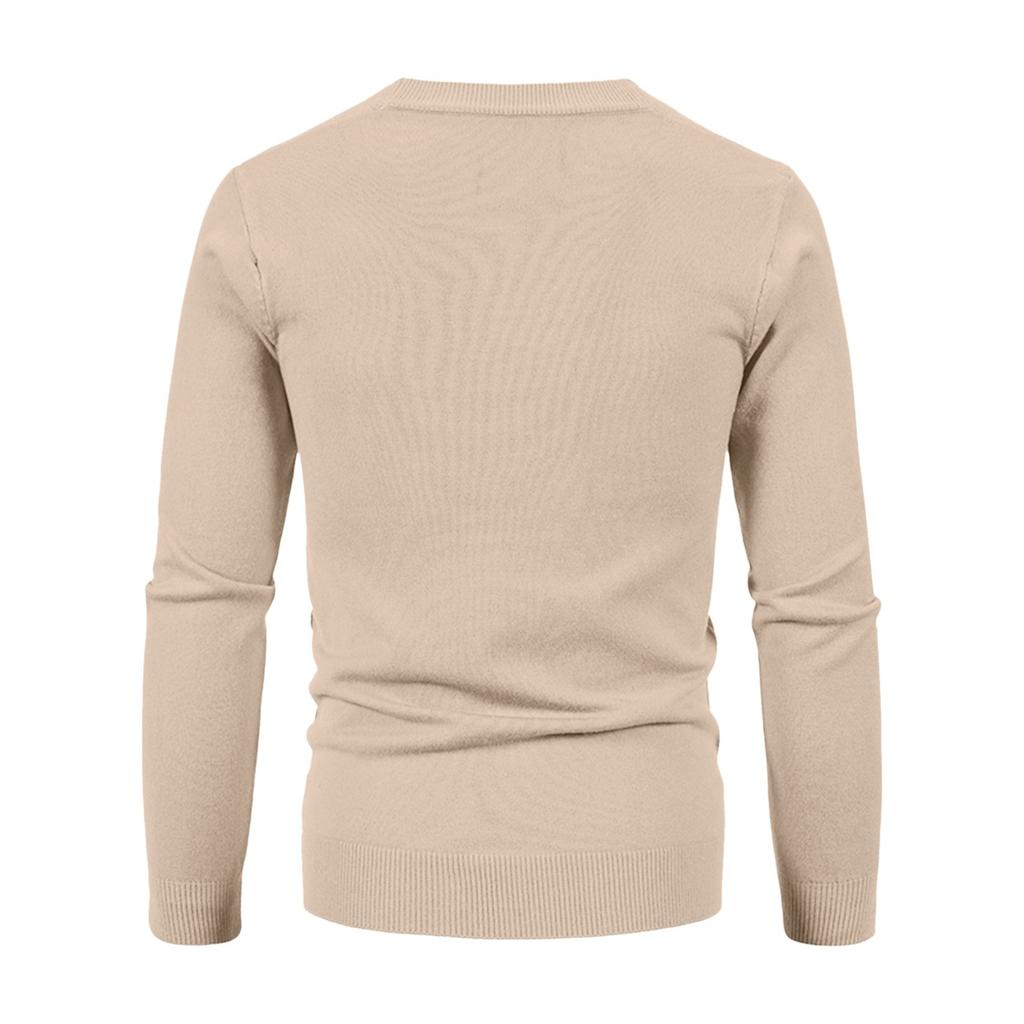 Herren Casual V-Ausschnitt Strickjacke mit figurbetonter Passform