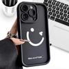 Smiley Face Silicone Soft Shell for Apple 15 Pro Max, Drop-Proof Case for iPhone 11, 12, 13, 14 Pro, 7, 8 Plus - Creative Design