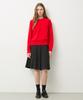 Nyuluki Flared Dot Midi Skirt _Black