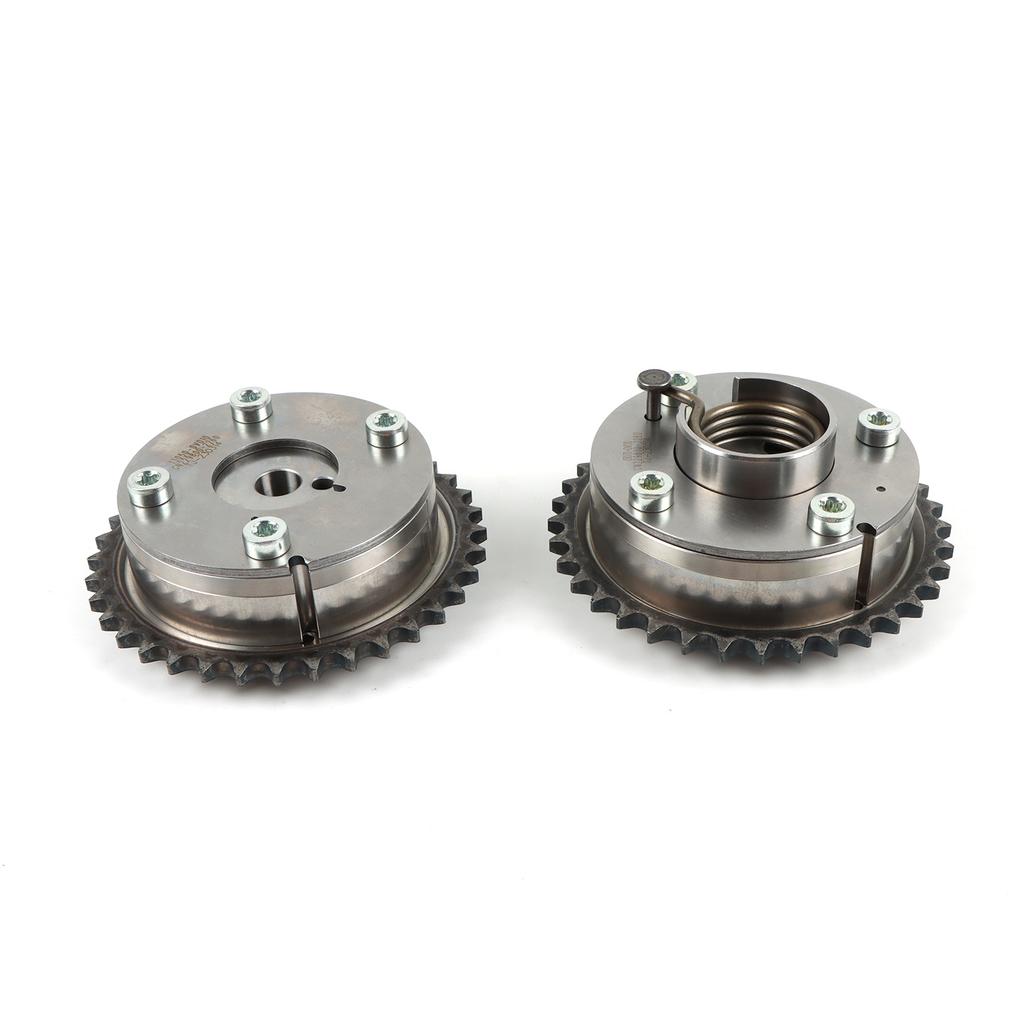 PANGOLIN 2pcs Intake&Exhaust Camshaft Adjuster Gear for Toyota Camry RAV4 Highlander Venza Car Parts 13050-0V010+13070-0V010