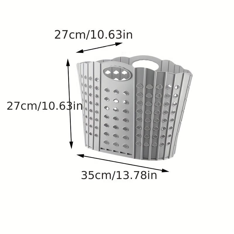 

Складная корзина для грязного белья Пластиковая ручная настенная корзина для хранения одежды Многофункциональная портативная корзина для грязного белья