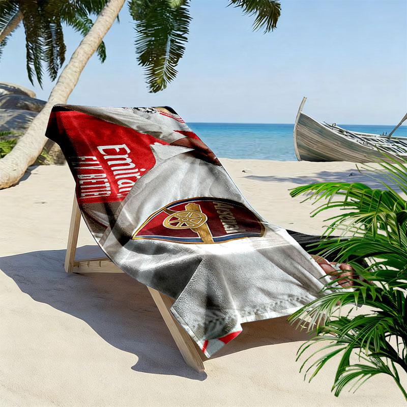 Gabriel Magalhaes Print Beach Towel, Large Soft Quick Dry Towel for Beach Camping Swimming