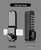 Kent Outdoor Key & Password Aluminum Door Lock with Always Open Feature