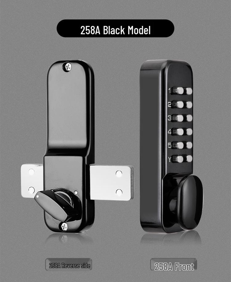 Kent Outdoor Key & Password Aluminum Door Lock with Always Open Feature