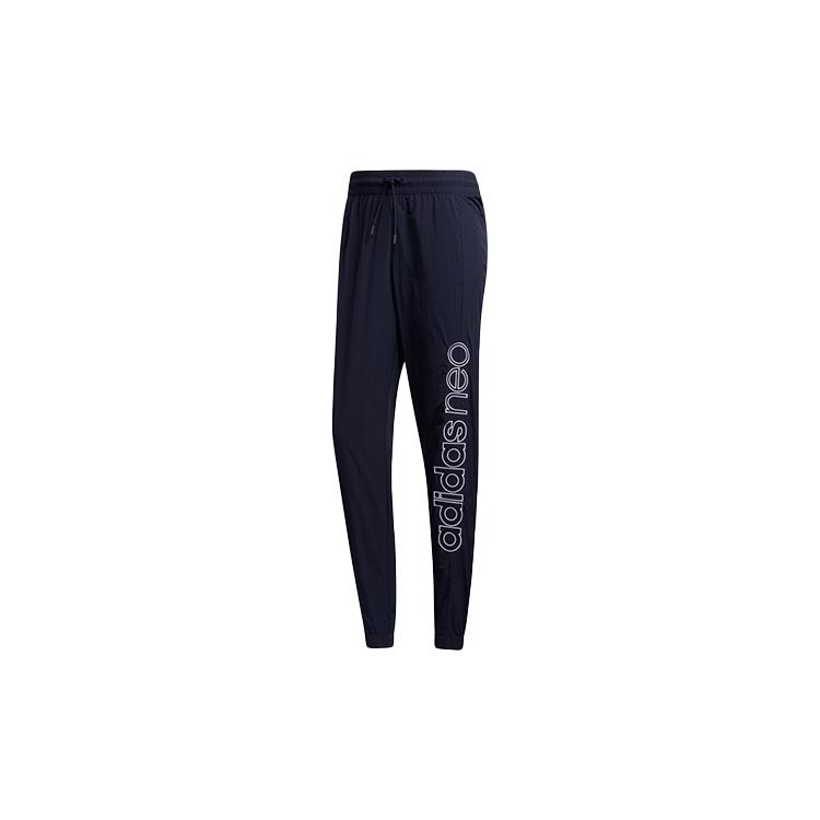 adidas neo M Ss Tp 2 Alphabet Logo Printing Sports Pants Blue Men s FN6535 S