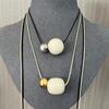 Korean Style Cord Necklace Vintage Trend Choker Fashion Bead Pendant Necklace  Women