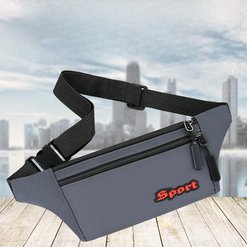 New Korean Version of Men's Purse Sports Shoulder Messenger Bag Waterproof Tide Leisure Mobile Phone Bag Cashier Bag on Site.