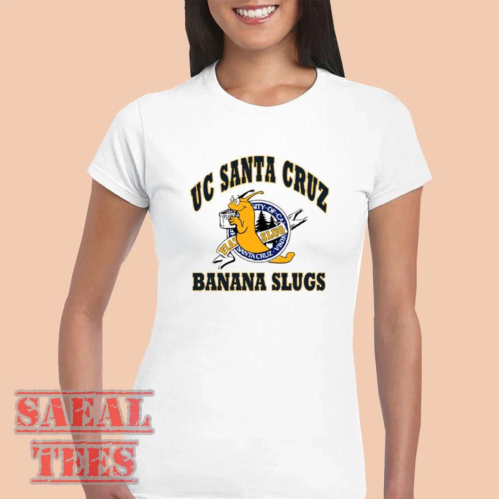 Men s and Women s T-shirts UC Santa Cruz Banana Slugs 90 s Retro Wo XXXXL